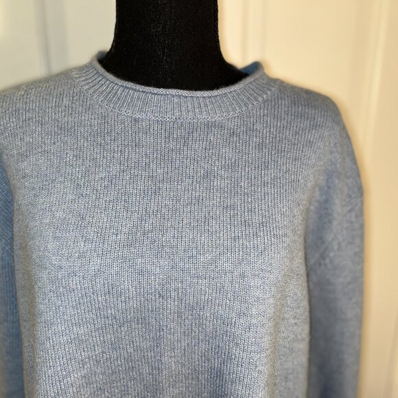 Quince Cashmere Crewneck, Ladies' Large, Light Blue - Picture 7 of 7